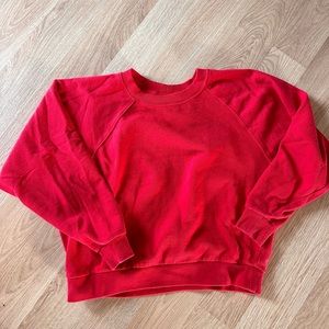 Gap, red, size medium, sweatshirt.